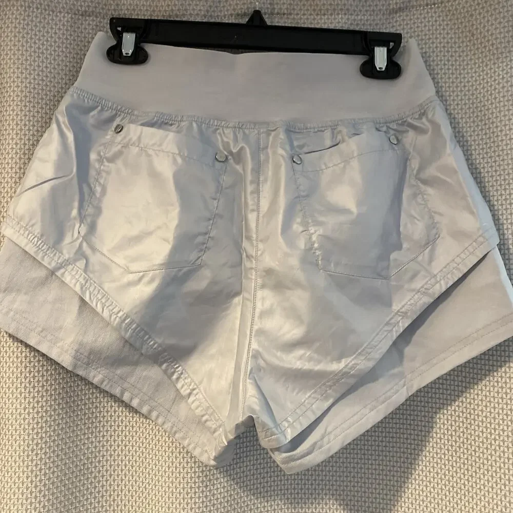 Nike City Ready Reflective High Cut 2 In 1 Shorts CJ4147 Aura Blue Sz Sm
